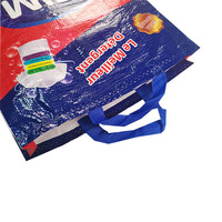 Sac d'emballage en plastique pour poudre à laver, logo imprimé en gros, 10 kg, 15 kg