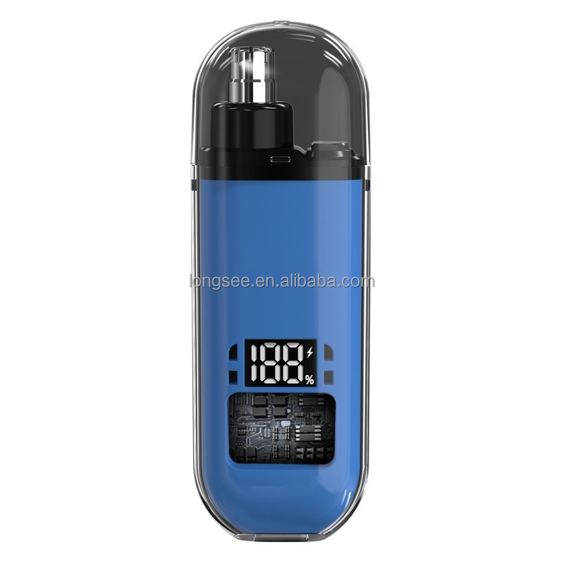 Display digitale blu