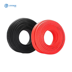 Cable Aislado de PVC de 4 M, Alta Corriente, Anti-Oxidación, Baja Resistencia, Alta Conductividad para Sistema de Energía Solar 1*4 PV Solar C - Product Image 4