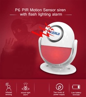 Alarma KERUI P6 PIR con Timbre de Bienvenida Ding Dong para Todas las Tiendas y Comercios