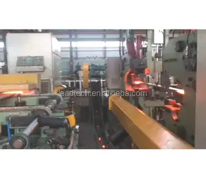 Automatic leaf spring double end eye forming line