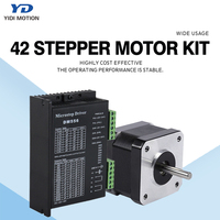 Motor Stepper Dua Fasa Seri 42, Motor Sumbu Ringan 42BYGH33 42mm*33mm Motor DC Sumbu 5mm dengan Driver Tersedia di Stok