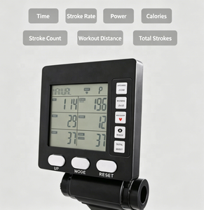 Rameur d'intérieur pliable à résistance à <span class=keywords><strong>air</strong></span>, équipement <span class=keywords><strong>de</strong></span> fitness pour entraînement complet du corps, idéal pour la maison et la <span class=keywords><strong>salle</strong></span> <span class=keywords><strong>de</strong></span> <span class=keywords><strong>sport</strong></span> - Product Image 2