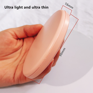 Round Magnifying <strong>Led</strong> Portable Touch Screen Cute Makeup <strong>Mirror</strong> <strong>Vanity</strong> <strong>Mirror</strong> With Lights Compact Pocket Make up Hand <strong>Mirror</strong> Logo - Product Image 5