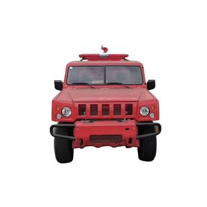 Baic Warriors 4x4 2 toneladas Chasis resistente Camión tanque de Bomberos de emergencia Rosa 2000 litros Tracción en todas las ruedas Tanque de agua Camión de bomberos - Product Image 3