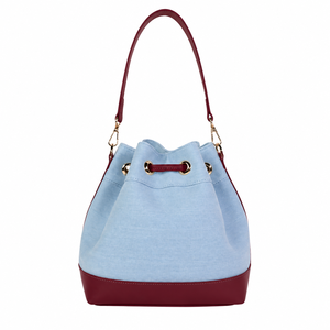 Bolsa de Mano de Lona de Alta Calidad con Diseño de Rayas y Cierre Magnético, Diseño Único para Compras y Desplazamientos en Verano - Product Image 5