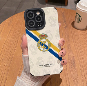 Nouvelle <span class=keywords><strong>Coque</strong></span> de Téléphone à Motif Logo Football Thème Sportif pour <span class=keywords><strong>iPhone</strong></span> 17 Air 16 15 14 13 12 <span class=keywords><strong>11</strong></span> <span class=keywords><strong>Pro</strong></span> Max, avec Rayures Verticales et Couverture Arrière - Product Image 2