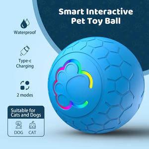 Rarewe produit pour animaux de compagnie intelligent jouet pour animaux de compagnie balle type-c charge étanche automatique secouer balle jouets interactif balle jouets pour chiens chats - Product Image 2