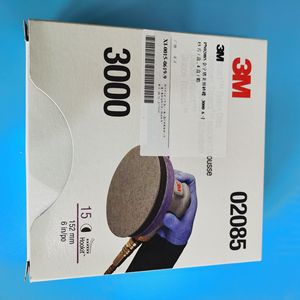 Venta al por mayor 3M 02085 Trizact Hookit <span class=keywords><strong>3000</strong></span> Grit Hook Loop Discos de lijado de espuma de carburo de silicio fino Pulido - Product Image 4