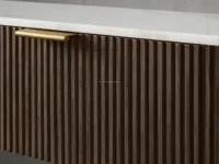 Mobilier de salon moderne et luxueux Console média Meuble TV de style américain Table de meuble avec dessus en marbre