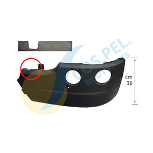 PARAGOLPES DE ESQUINA LH (GRIS) - Product Image 1