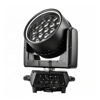 Projecteur LED mobile RGBW 19x40W étanche IP65 pour extérieur, effet « Bee Eyes », avec contrôle DMX512 et zoom 7-42 pour événements scéniques