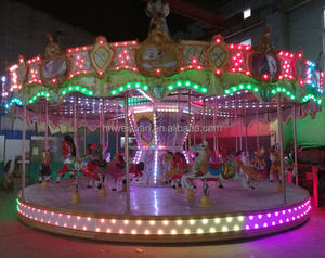 Grand tour de carrousel à thème coloré attrayant <span class=keywords><strong>pour</strong></span> le centre de divertissement familial <span class=keywords><strong>pour</strong></span> enfants - Product Image 5