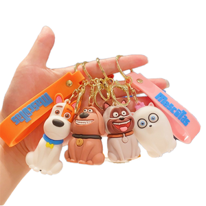 Llavero de Mosquetón con Forma de Animal, Ecológico, de PVC Duradero (Impresión UV Personalizada) - Product Image 1