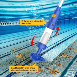 Tête d'aspirateur de <span class=keywords><strong>piscine</strong></span> à batterie électrique rechargeable portable personnalisé <span class=keywords><strong>brosse</strong></span> d'<span class=keywords><strong>angle</strong></span> de <span class=keywords><strong>piscine</strong></span> automatique - Product Image 2