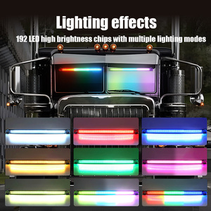 Yosovlight barra LED telecomandata da uno a due colori per auto e allarme esplosione per il modello Golf e Versa - Product Image 4