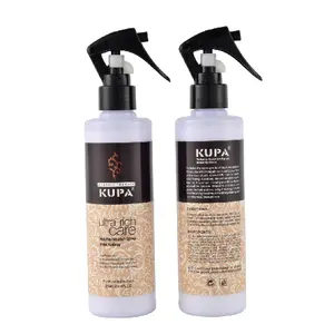 Kupa spray nutritivo antiestático para volume, pulverizador repara os danos do cabelo e inibidores com pontas divididas 250ml