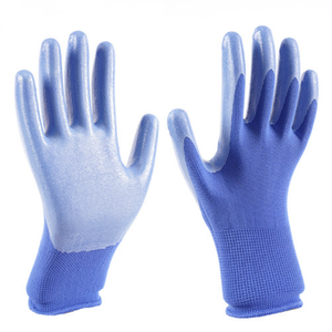 Guantes De Nitrilo De Alta Destreza, Guantes De Protección De Poliéster Personalizados, Guantes De Seguridad De Trabajo De Jardín Industrial A Prueba De Grasa Ligera - Product Image 6