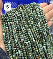 Perles cubiques facettées 4x4mm en améthyste, lapis-lazuli et émeraude naturelles pour la fabrication de bijoux