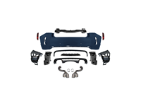 Kit de Carrocería para BMW X6 F16 2014-2019 Actualizado a Kit X6M 1:1 Parachoques Delantero y Trasero Faldones Laterales Accesorios Nuevo