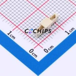 ZX-0.8-10PLT Wire-to-Board Pin Header SMD,P=0.8mm Connector 1x10P 0.8mm Vertical Mount 10P - Product Image 1