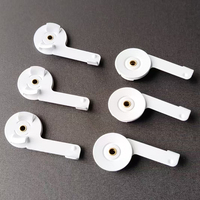 Supports motorisés cachés pivotants, supports de fixation au plafond pour rail de rideau, accessoires de décoration de maison intelligente