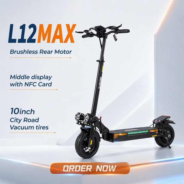 EU USA Warehouse Stock New 48V Electric Scooter KU8PRO 10 Inch Tyres Scooter Electric Adult From Ningbo Factory
