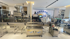 Máquina de llenado de líquidos químicos de alta capacidad HUAJIE con 2, 4, 6, 8 o 10 cabezales, tipo pistón, para botellas de plástico - Product Image 6