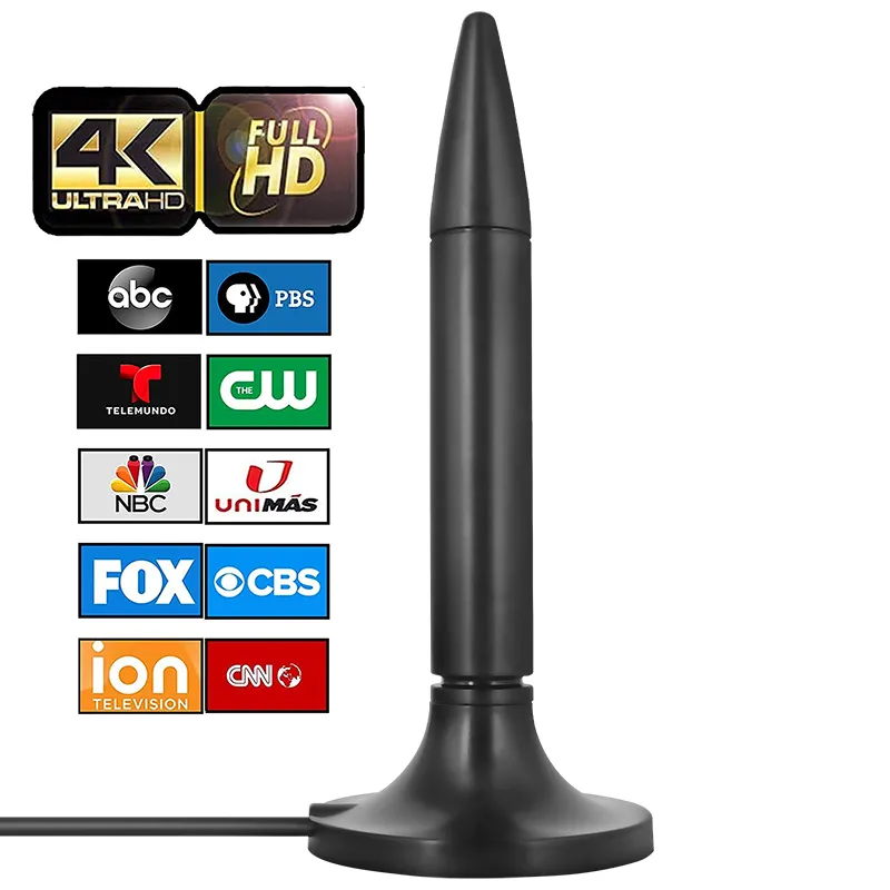 Tv Indoor Outdoor 300 Mijl Lange Afstand Met 10 Ft Coax Kabel Versterker Signaal Booster Fire Tv Stick All Types Tv Hd Antenne