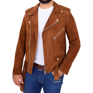 Classic Look Trendy Outfit <b>Suede</b> Leather <b>Jacket</b> for Mens Cheap Price High Street Style Factory Made Men Leather <b>Suede</b> <b>Jacket</b> - Product Image 3