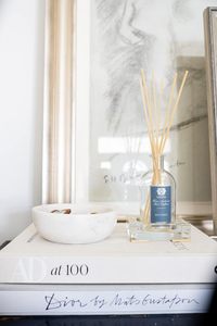Vassoio Diffusore per Candele in Acrilico Trasparente su Misura con Dettagli Dorati, <span class=keywords><strong>Portacandele</strong></span> in Lucite per Arredamento Casa - Product Image 5