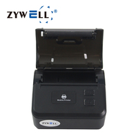 ZYWELL mini imprimante thermique bluetooth imprimante de facture portable imprimante de reçus mobile