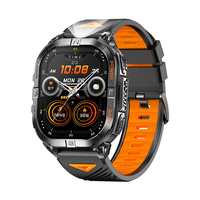 Reloj Inteligente GPS para Exteriores K72, Pantalla AMOLED de 2.1'', Resistente al Agua 3ATM, Estilo Deportivo con Brújula, Linterna LED Integrada