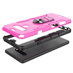 Nouveau Design Caché Kickstand Étui De Couverture Arrière de Téléphone pour LG Stylo 6 PC étui de protection pour LG K51 - Product Image 6