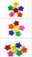 Balles anti-stress en mousse miniatures de 2 pouces, visage souriant, jouet de soulagement du stress pour les prix de carnaval scolaire