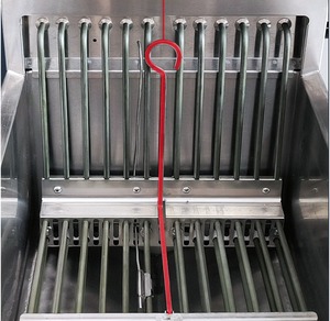 STRONG 28L Gas Stainless Steel Commercial Automatic <b>Fryer</b> <b>Machine</b> Large Capacity Single Cylinder <b>Fryer</b> for French Fries Chicken - Product Image 5