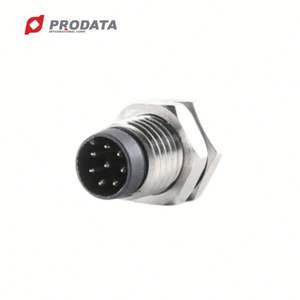 Conector de Dispositivo PRODATA IP67 Impermeable de 6 Pines M8 con Cable de Soldadura por Inmersión en PCB para Aplicaciones Automotrices - Product Image 1