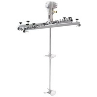 1/2HP piastra piana telescopica IBC miscelatore da una tonnellata barile pneumatico a dispersione pneumatica miscelatore industriale IBC