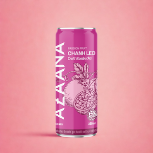 คอมบูชาเสาวรสผสมธรรมชาติผลิตภัณฑ์ดูแลผิวปราศจากแอลกอฮอล์บรรจุภัณฑ์จำนวนมากจากผู้ผลิตในเวียดนามพร้อมดื่ม - Product Image 4