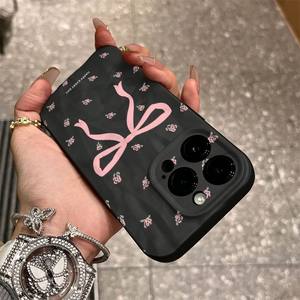 <span class=keywords><strong>Cover</strong></span> morbida con fiocco rosa di lusso per <span class=keywords><strong>iPhone</strong></span> 17 16 15 11 13 <span class=keywords><strong>12</strong></span> 14 Pro XS Max XR X 15 7/8 più 13 piccole custodie per telefoni Cat Dog carine - Product Image 6