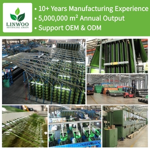 Bán buôn 40mm không thấm nước tổng hợp cỏ <span class=keywords><strong>Turf</strong></span> thảm bền mềm cỏ nhân tạo cho sân vườn ngoài trời sân sau - Product Image 6