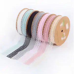 Deepeel LA262 2.8cm Sewing Accessories Skirt Clothing Curtain Lace Webbing Hollow Laces Decoration Gift Lace Ribbon