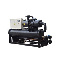 Équipement de Réfrigération Industrielle 200kw Pompe à Eau à Vis Refroidie par Eau Contrôle Programmable PLC Haute Efficacité Meilleur