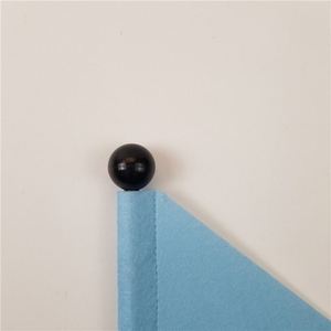 Triángulo de Seguridad para Bicicleta de Alta Visibilidad con Asta de Fibra de Vidrio y Bandera de Advertencia de Tela de Poliéster - Product Image 3