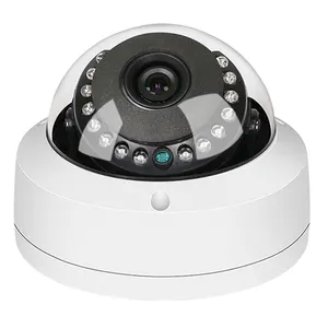 Câmera de vigilância residencial, 5mp ip rede infravermelho poe externa dome à prova de vandal câmera de vigilância cctv