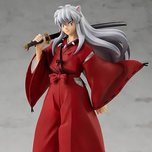 Botu 20cm Anime Inuyasha figura modello da collezione giocattolo regalo Inuyasha Kikyo sesshumaru Higurashi Kagome PVC Action Figure toys