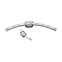 Glissières circulaires CDR pour rails de guidage courbes (HCR12/15/25/35/45/65A + 60/100R/150R) - Rail de guidage linéaire lisse à roulement en acier