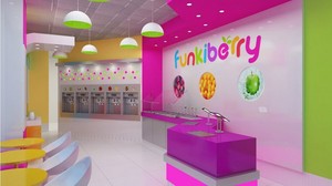 Buffet ice cream shop design bianco yogurt negozio <span class=keywords><strong>di</strong></span> arredamento - Product Image 6