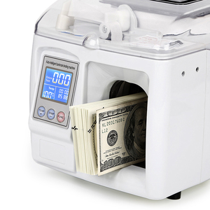 Portable office high speed electronic cash paper money banknote binding machine