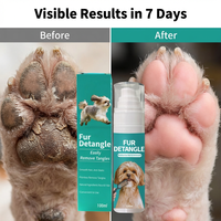 Gants de toilettage pour animaux de compagnie en gros, crème naturelle hydratante en profondeur pour les pattes de 50 ml, baume réparateur pour pattes gercées pour chiens et chats, marque privée, usine OEM
